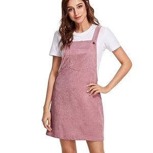 Pink Corduroy overalls jumper